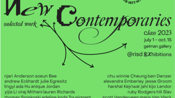 bright green show poster
