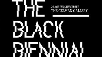 Black and white poster with show title