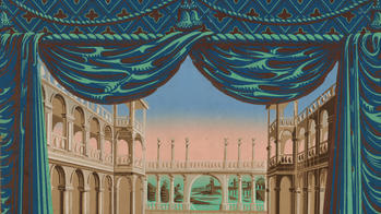 ornate View of Venice wallpaper