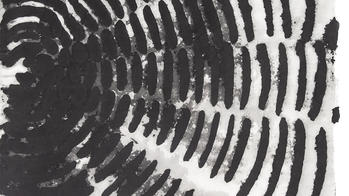 abstract black and white image