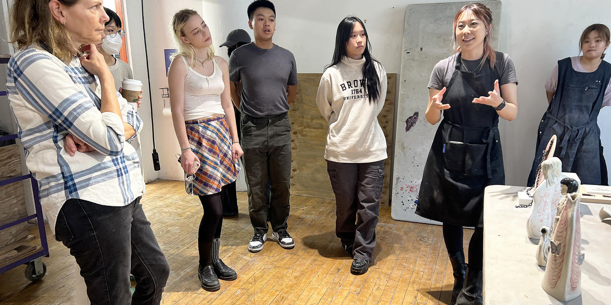 RISD Students Merge Ceramics and Print in Interdisciplinary Studio RISD