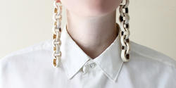 Jewelry made from animal bones by Luci Jockel MFA 16 JM