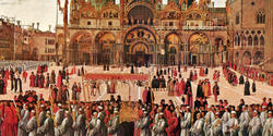 Gentile Bellini’s Procession in Piazza San Marco