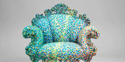 Proust armchair (1978) by late Italian designer Alessandro Mendini