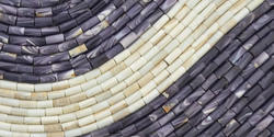 Detail image of Indigenous beadwork