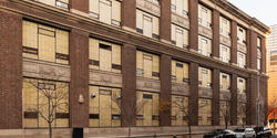 exterior shot of RISD's Metcalf Building