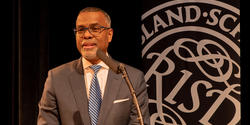 Eddie Glaude Jr in RISD Auditorium