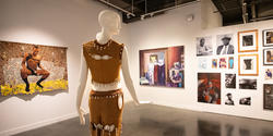 gallery view of the Black Biennial