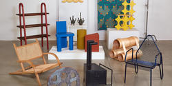 collection of furniture on view at WantedDesign fair