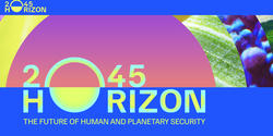 colorful Horizon 2045 logo