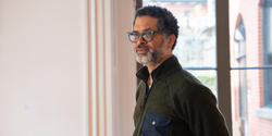 Jason Moran in Woods-Gerry Gallery