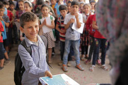 Children at Karam House in Syria