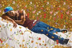 Morpheus by Kehinde Wiley, who will accept an honorary degree at Commencement