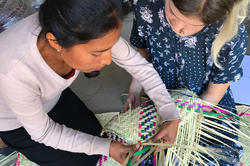 Students in three Wintersession travel courses learn through hands-on work with local artisans in Mexico