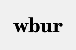 the logo for the radio station WBUR