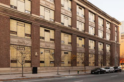 exterior shot of RISD's Metcalf Building