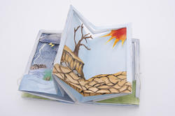 3D artist book called Extreme Weather