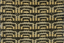geometric pattern in woven sample