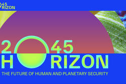 a colorful design incorporating the name of the initiative