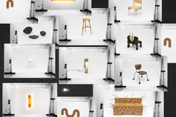 chairs, light fixtures and other imaginative objects shown at annual furniture fair in NYC