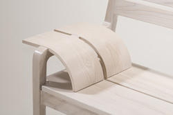 Detail of a bench by Furniture Design alum Liam Montano