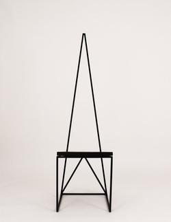 A sculptural chair by Furniture Design graduate alum Sunyoung Park