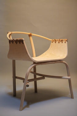 a chair made by Industrial Design alum Aki Barber