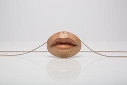 necklace of human lips