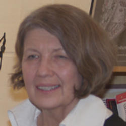 a photo portrait of RISD faculty member Mary Kawenski
