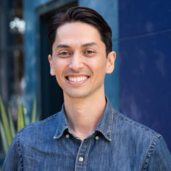 head shot of Kikuo Johnson